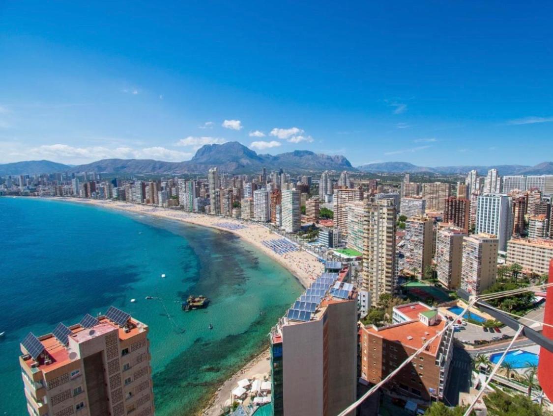 Apartment Seimar Benidorm Con Vistas Al Mar Екстериор снимка